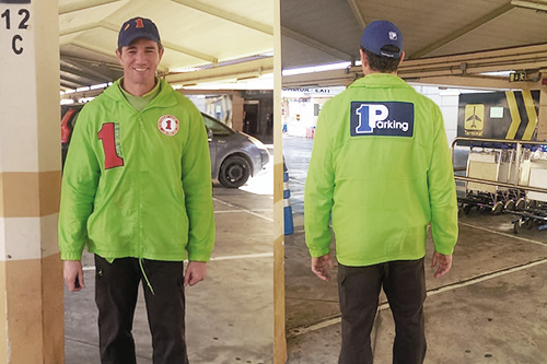 1-Parking staff at Málaga airport