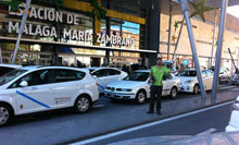 1-Parking staff at RENFE Málaga