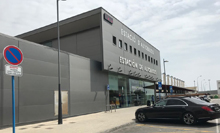 Alicante Bus Station Parking - where we are